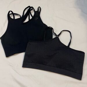 Gymshark Black Sports Bra Duo